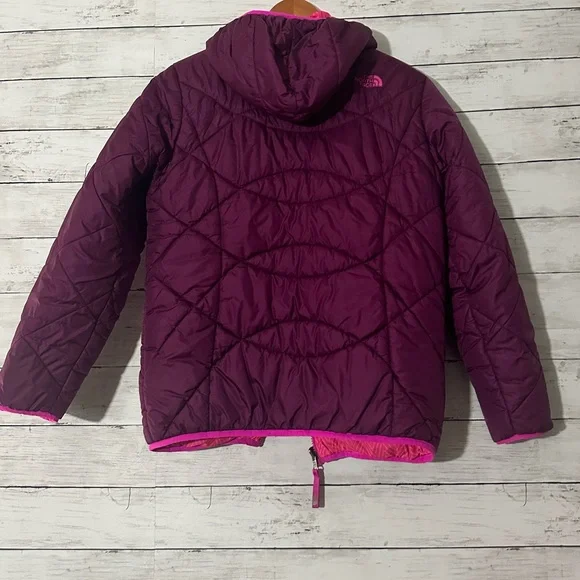 The North Face Girls reversible Jacket size XL - Picture 4 of 11